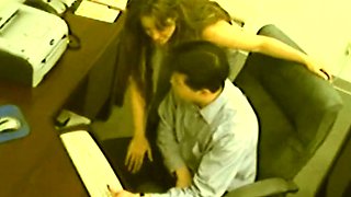 Spy cam office slut