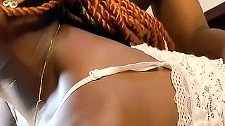 Petite Sexy Gold Gets Her Wet Juicy Squirting Pussy Drilled 3some by 3 African Big Long Cock