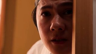 Amateur Asian College Teen Gives Blowjob