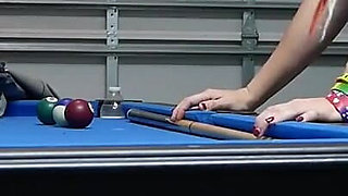 So This Is How You Use a Stick Playing Pool
