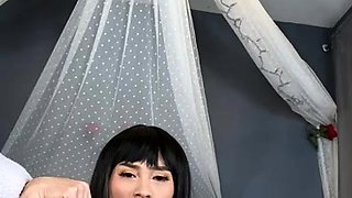 Solo webcam tranny masturbation
