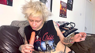 Silent Smoking Handjob JOI Blowjob Spit Long Tongue
