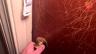 Caught Sneaking in Late - Hot Stepmom Gives Naughty Punishment Blowjob & Tit Cumshot