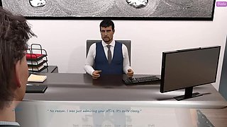 Stepbrother Catches Wife Melody's Cleavage - Amateur Blonde MILF Nude Scene