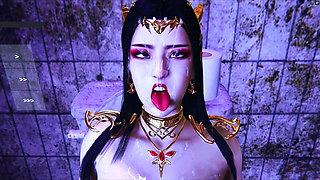 Virtual Goddess Vixen: the Curvy Spell - 3D Animation Hentai