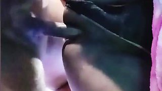 Teenagers from the favela, providing milk and slurping Wanessinha.