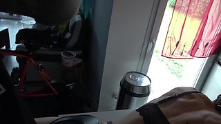 en culotte vinyl elle joue a la soumise