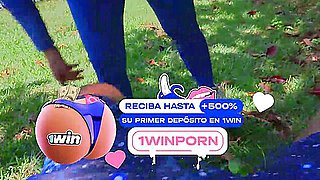 On the way to the GYM, followed a super-fucking-hot duo having orgy in the park - the hottest XXX!