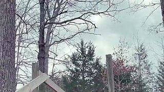 Czech amateur blowjob and fucking POV in public