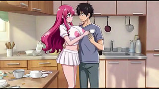 Stepbrother accedently pressed stepsister massive boobs