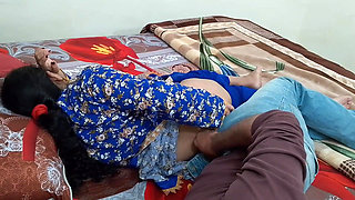 Rough Sex with Indian Desi Wife the Bedroom - Hot Couple Viral Video