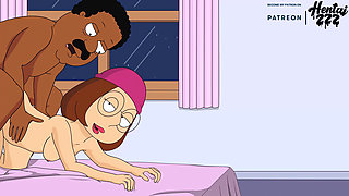 Guy Meg Griffin Fucked by Brown Cleveland Full Video