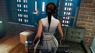 Croft Adventures  Hentai Game Parody  Ep.7 Big Black Cock Titjob and 3some with the Librarian and Bwc!