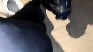 Amateur Foot Fetish Girlfriend Sucks and gives a Footjob