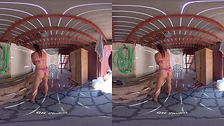 Outdoor Shower Tease