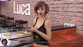 Cheating girlfriend and her lover humiliate her cuck boyfriend in this wild scene