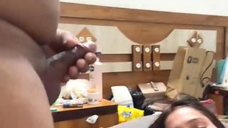 Hindi Desi Couple's Loud Passion Ignites in Hardcore Facial Heat